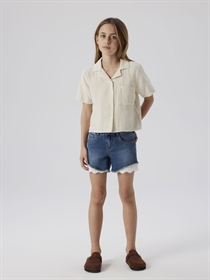 NAME IT Blonde Denim Shorts Salli Dark Blue Denim